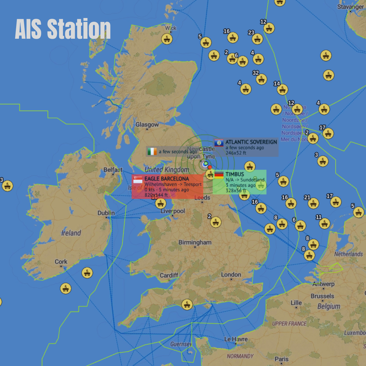 ShipXplorer Station Coverage
